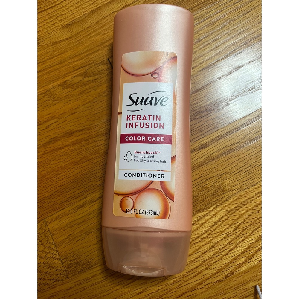 Suave Keratin Infusion Color Care Conditioner 12.6 FL OZ QuenchLock Healthy Hair